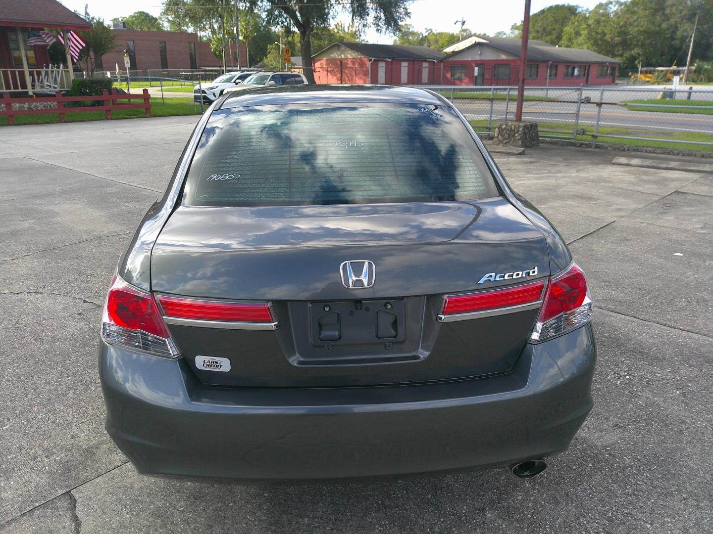 2012 GRAY HONDA ACCORD LX (1HGCP2F39CA) , located at 10405 Abercorn Street, Savannah, GA, 31419, (912) 921-8965, 31.988262, -81.131760 - Photo#5